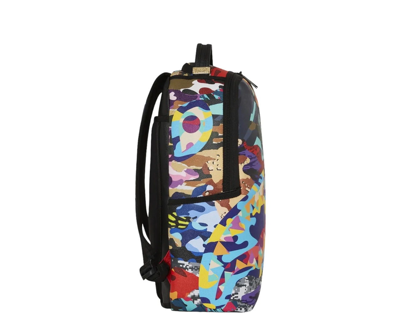 Sprayground Sliced and Diced Backpack Blue Yellow B4747