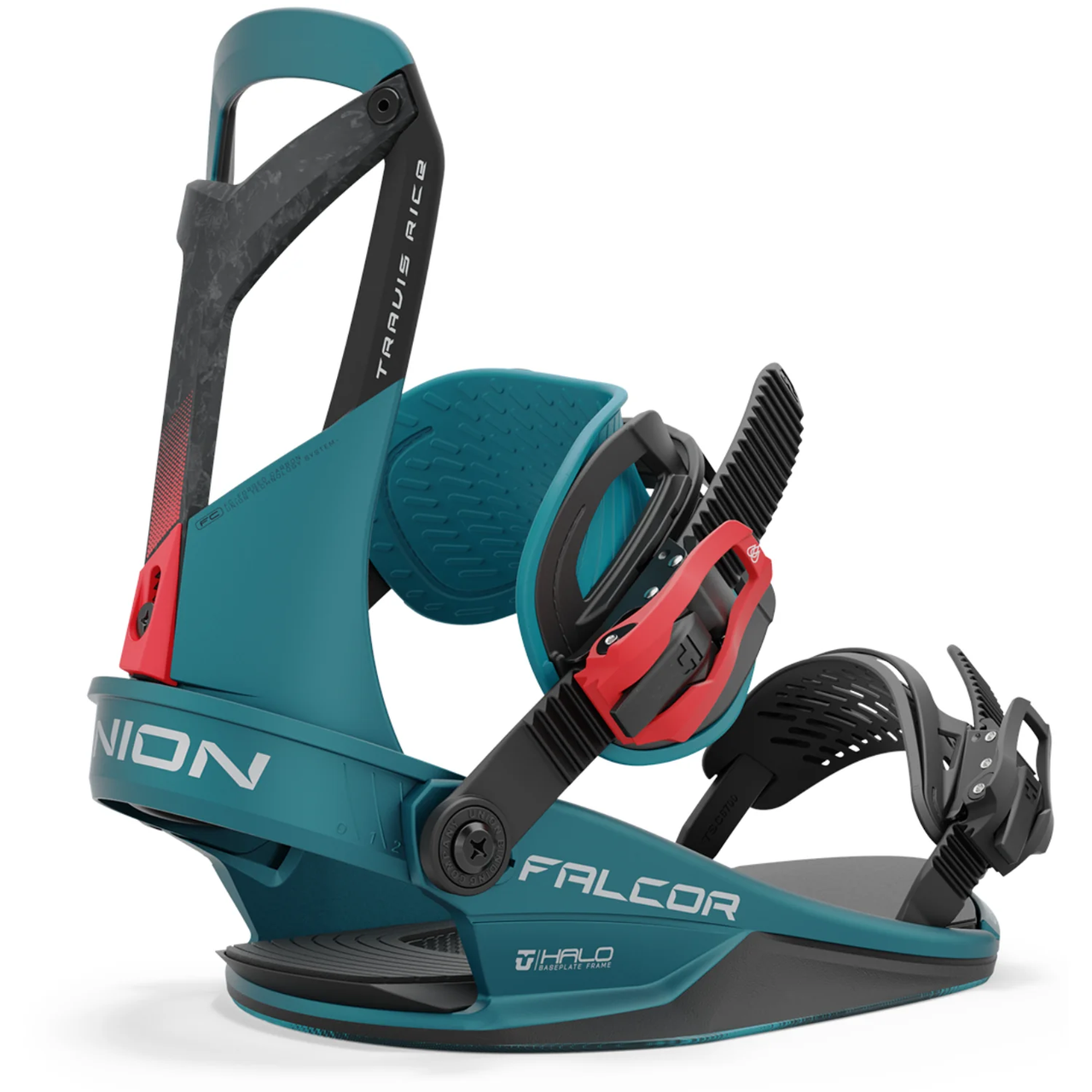 Union Falcor Halo Bindings 2025 Teal Medium