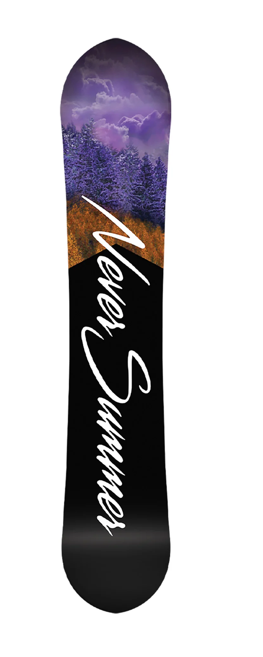 Never Summer Lady FR Snowboard 2025 Purple 151