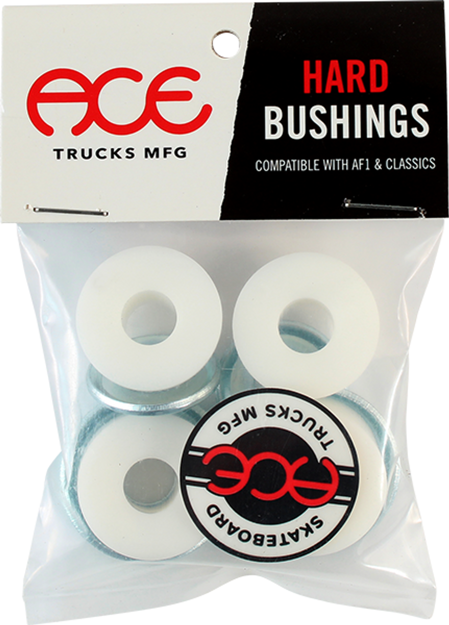 ACE HARD BUSHINGS KIT 94a/94a WHITE 2pr