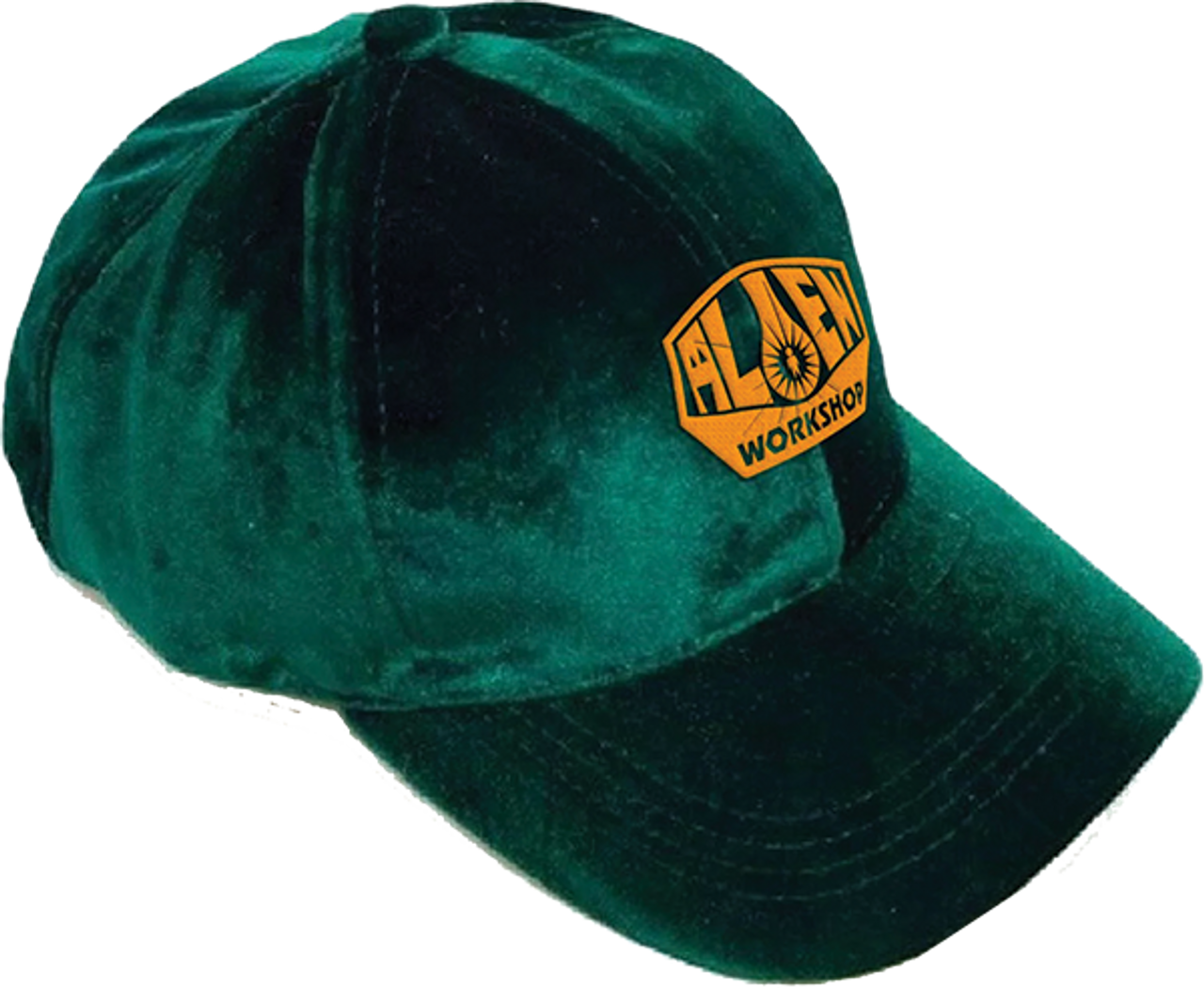 ALIEN WORKSHOP OG LOGO VELVET HAT ADJ-GREEN