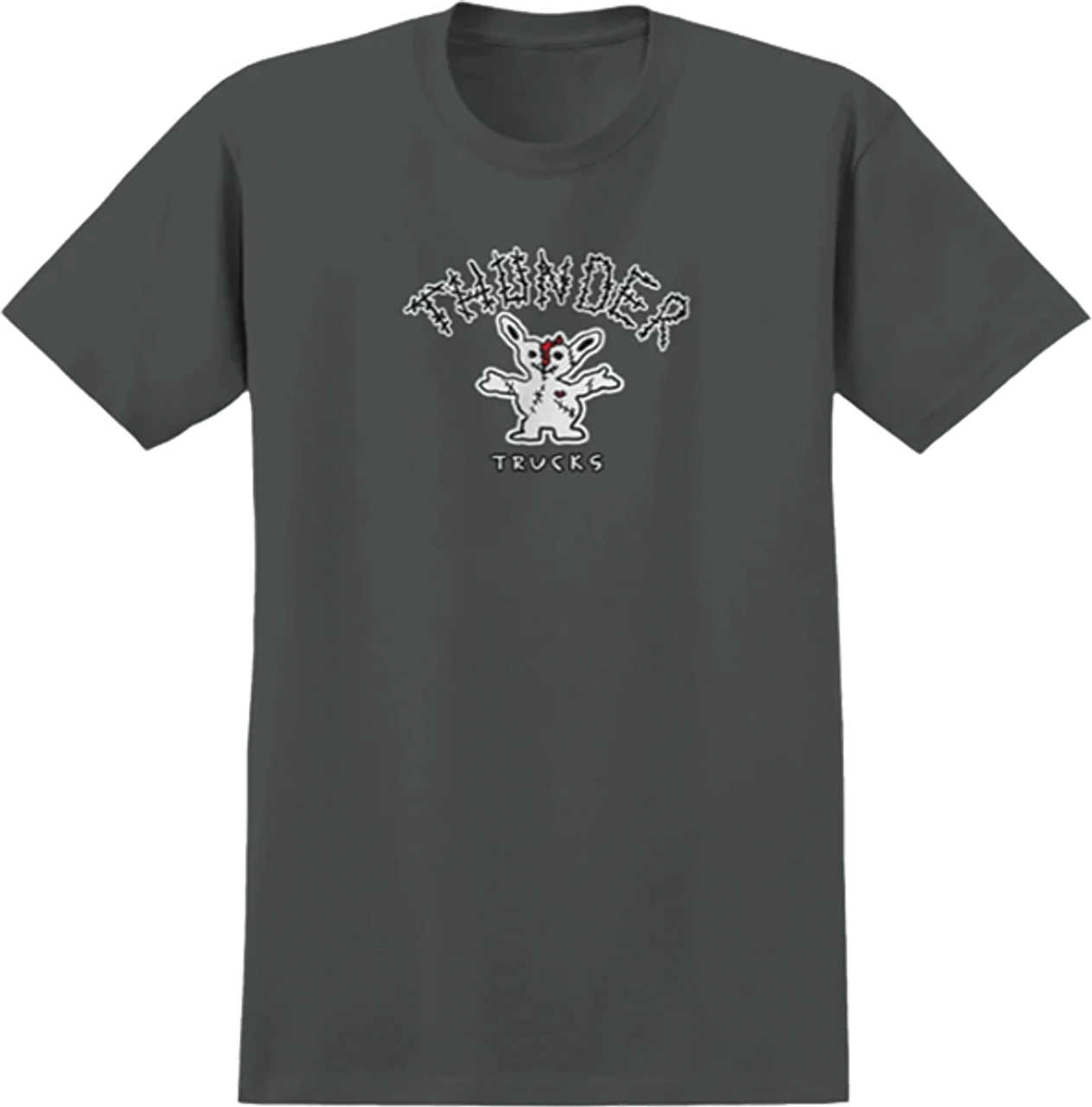 THUNDER TO PIECES SS TSHIRT LARGE CHARCOAL
