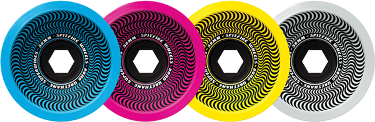 SPITFIRE 80HD SUPERWIDE 58mm CMKY WHEELS SET