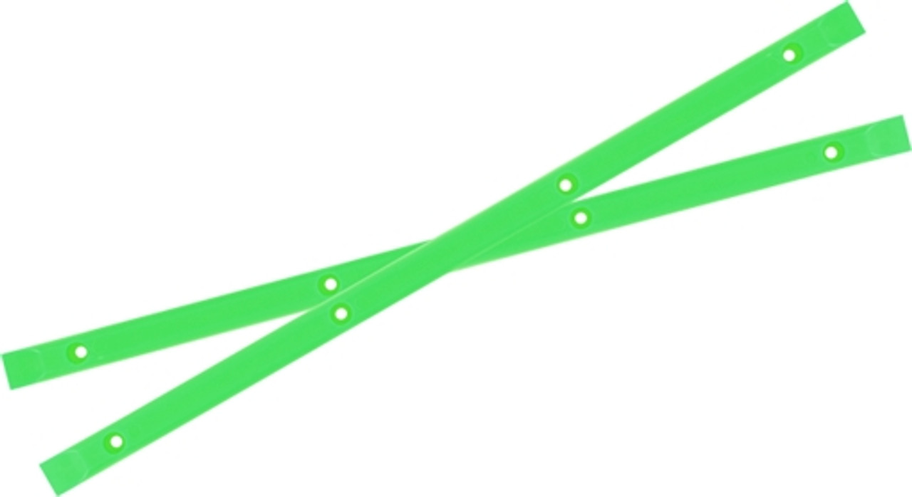 YOCAHER SKATEBOARD RAILS NEON GREEN