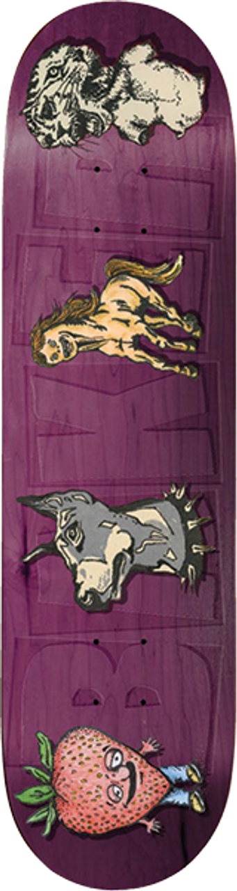 BAKER ZORILLA DIMENSIONS SKATEBOARD DECK 8.12
