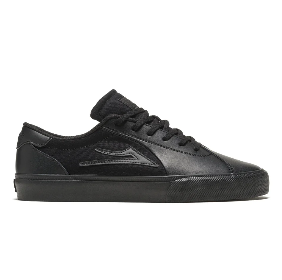 Lakai Flaco II Skate Shoes Black Leather