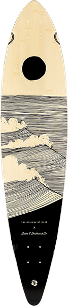 SECTOR 9 BAMBOO BEACH BREAK BONSAI SKATEBOARD DECK-9.3x42