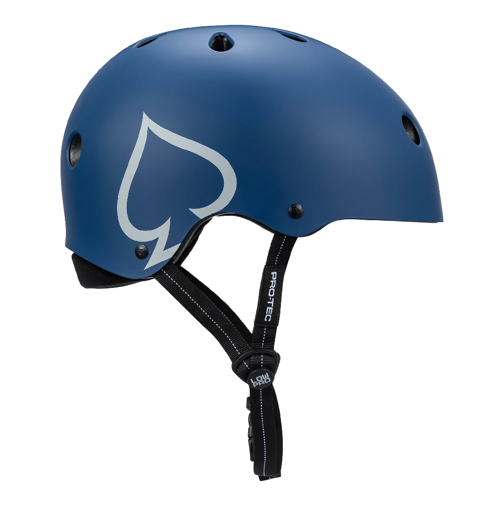 Protec Low Pro Certified Helmet Matte Blue L/XL