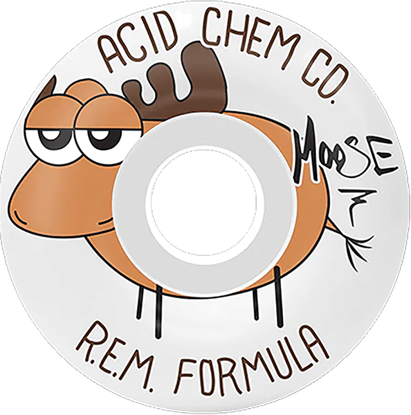 ACID REM MOOSE SR 55MM 101A WHT WHEELS SET