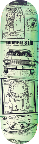 ANTI HERO GERWER GRIMPLE SIGHT SKATEBOARD DECK 8.5