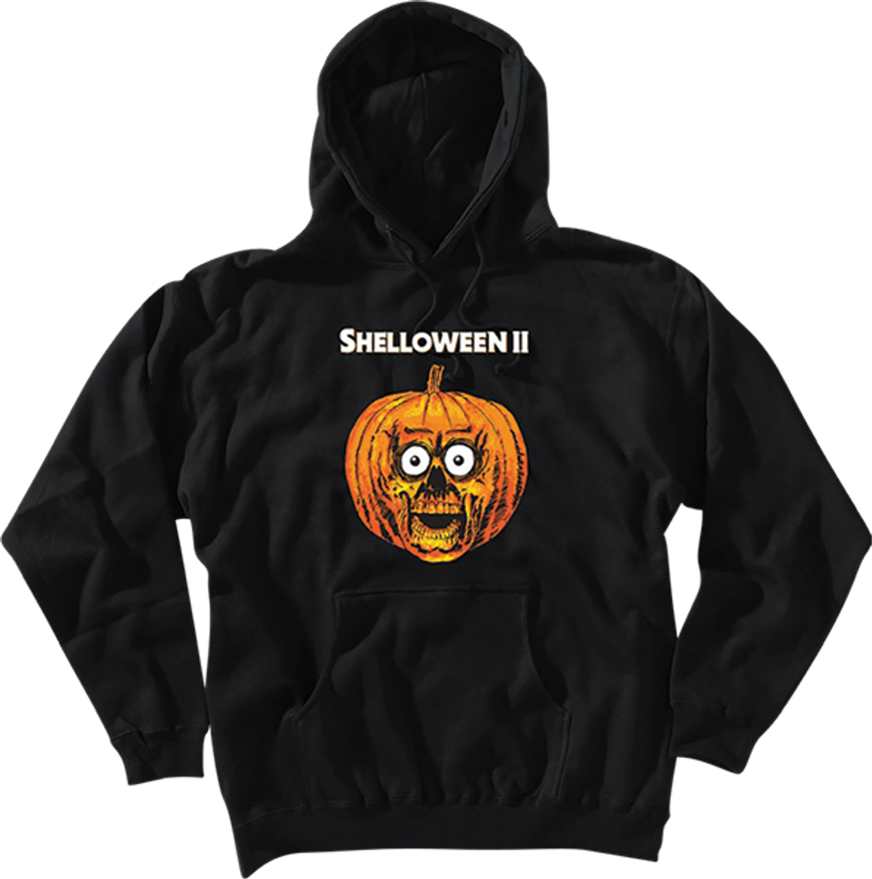 HEROIN SHELLOWEEN 2 HOODIE SWEATSHIRT MEDIUM-BLK