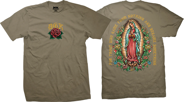 Dgk Guadalupe Ss Tshirt Xlarge-Sand | Boardparadise.com