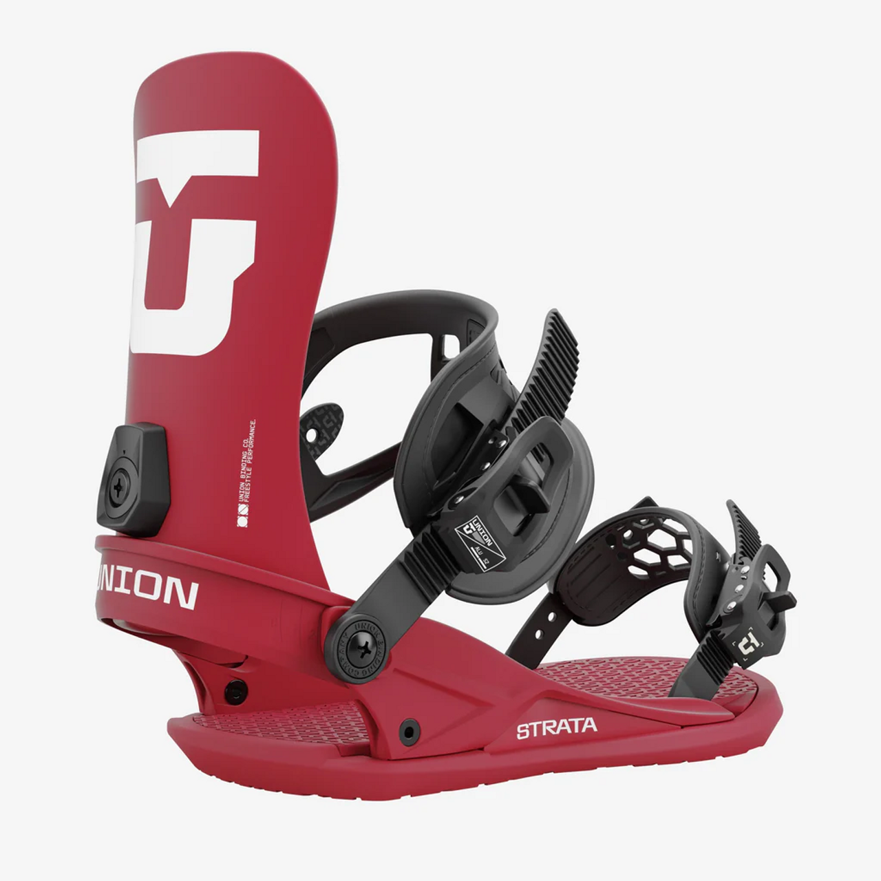 Union Strata Bindings 2025 Burgundy Red Medium