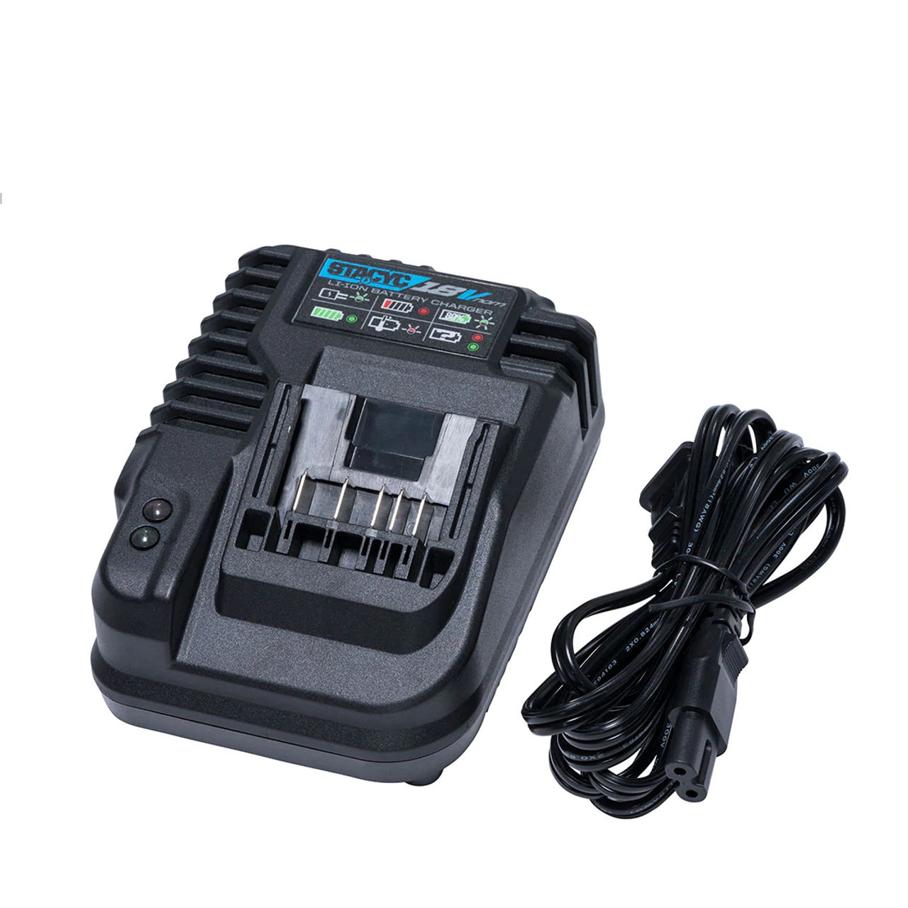 Stacyc Smart Battery Charger Black 18v