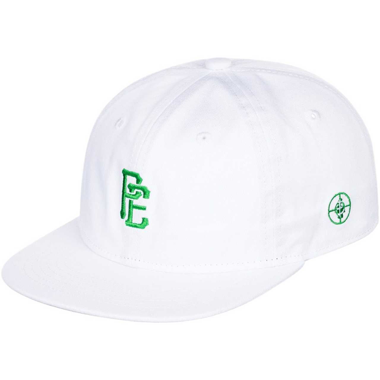 Element Public Enemy Pool Hat White Green Adjustable