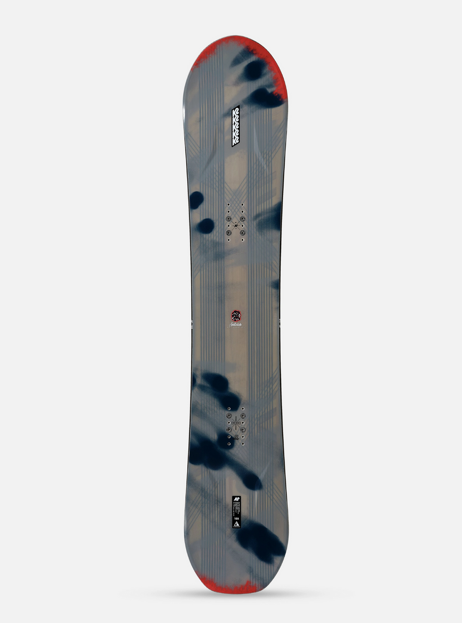 K2 Antidote Snowboard 2025 Clear Woodgrain 159