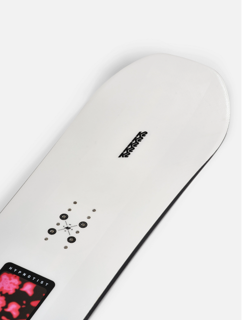 K2 Hypnotist Snowboard 2025 White Black 152 | Boardparadise.com