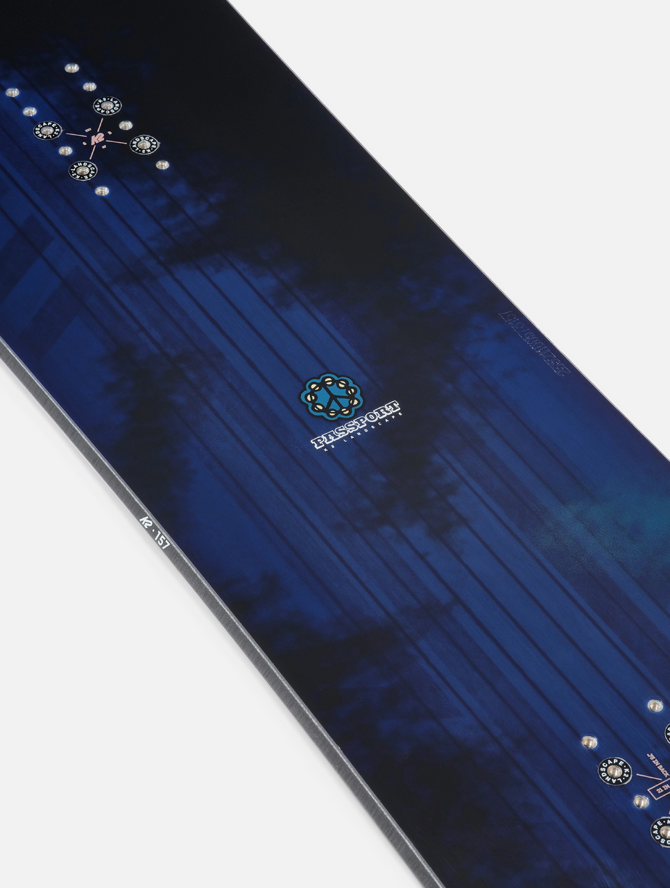 K2 Passport Snowboard Blue 151 Wide