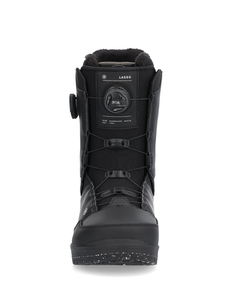 Ride Lasso Snowboard Boots 2026 Black