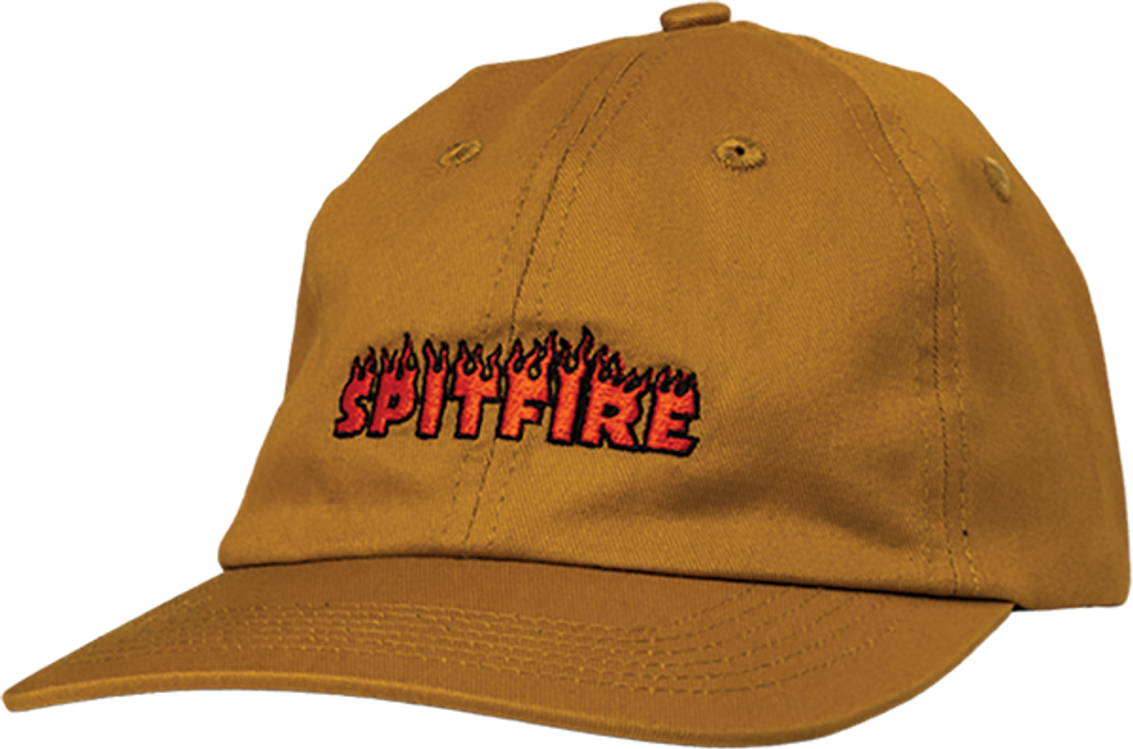 SPITFIRE LIL DEMONSEED SCRIPT HAT ADJ-DK.TAN