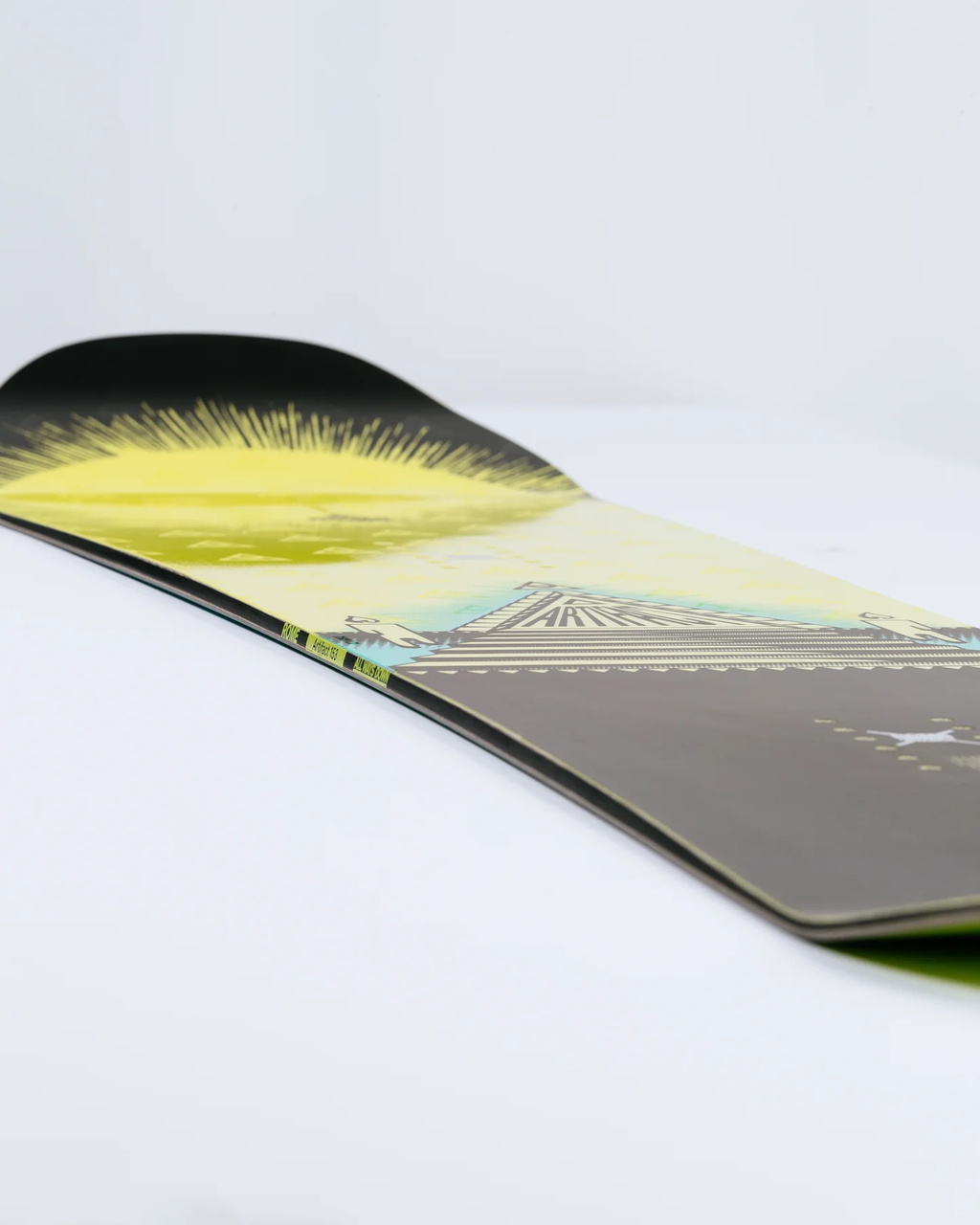 Rome Artifact Snowboard 2025 Yellow 153