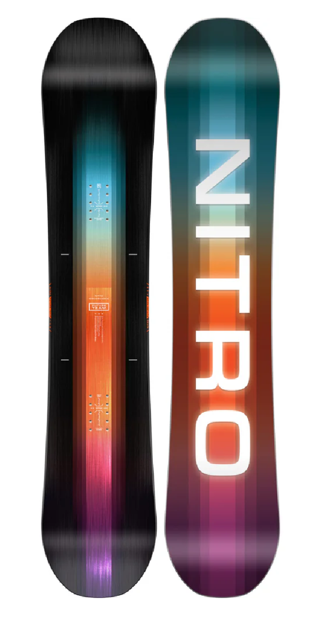 Nitro Future Team Snowboard 2025 Black 142