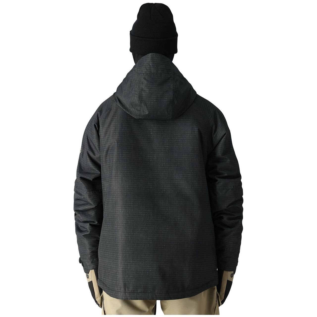 686 Geo Insulated Jacket Mens Black Ripstop