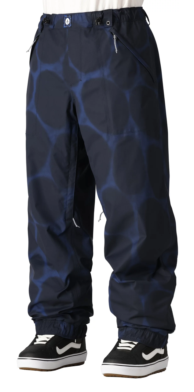 686 Dojo Snow Pants Mens Blue AirBrushed Large