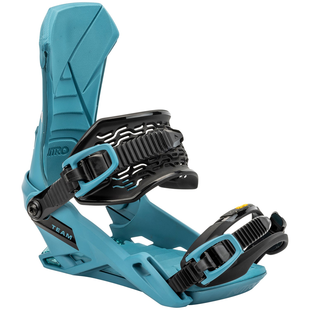Nitro Team Snowboard Binding 2025 Midnight Turqoise Medium