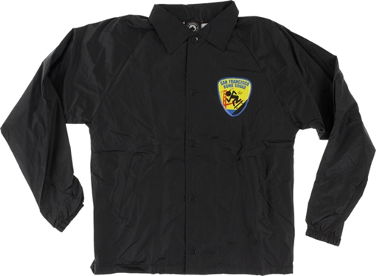 THRASHER サンフランシスコ ボムスクワッド コーチジャケット THRASHER サンフランシスコ ボムスクワッド コーチジャケット