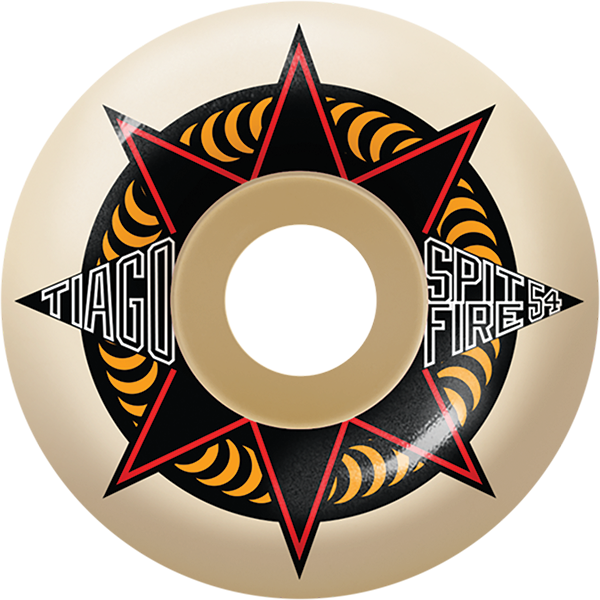 SPITFIRE LEMOS F4 SURE SHOT CLASSIC 54mm 99a NATURAL WHEELS SET