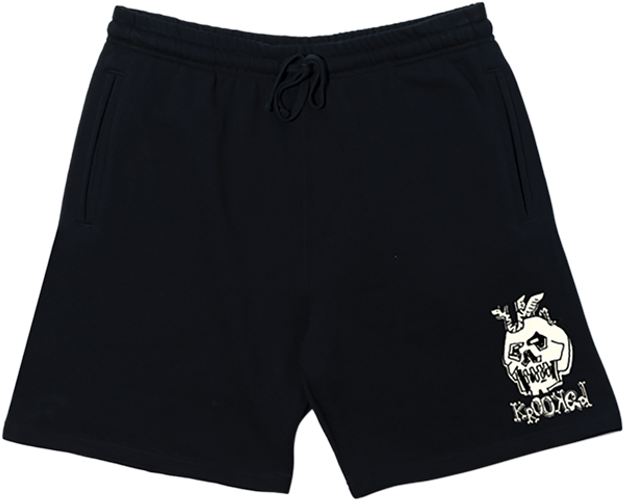 KROOKED NO MONSTER SWEATSHORTS XLARGE  BLK