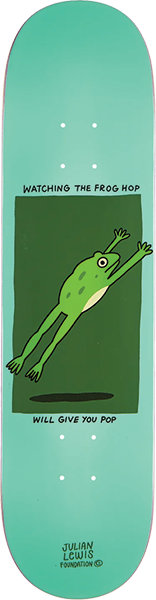 FOUNDATION LEWIS NATURE RHYMES SKATEBOARD DECK-8.0