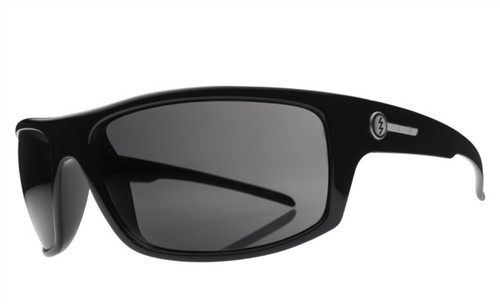 Electric Tech One Polarized Sunglasses Gloss Black Grey