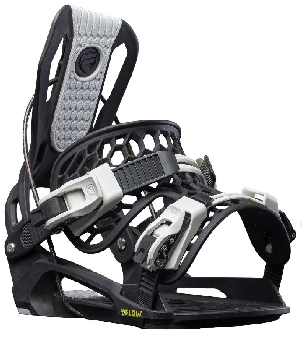Flow Micron Youth Bindings Black Small