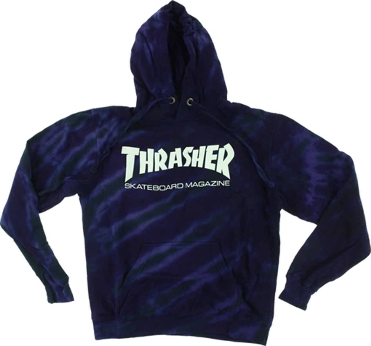 Thrasher blue hot sale tie dye hoodie