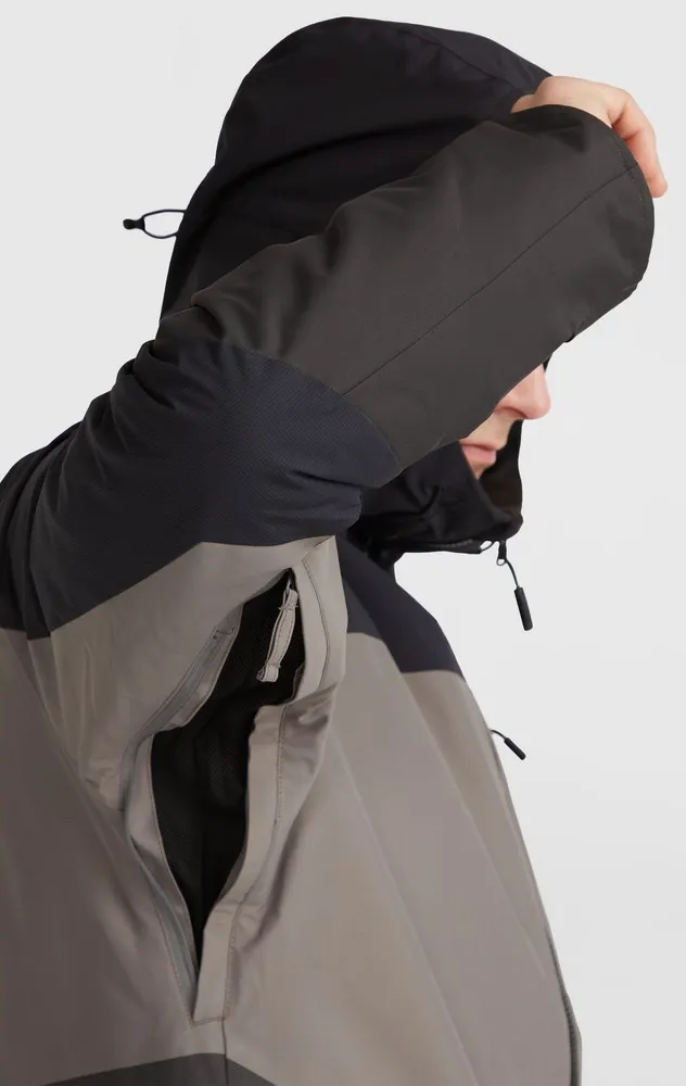 Oneill Carbonite Snow Jacket Mens Blackout