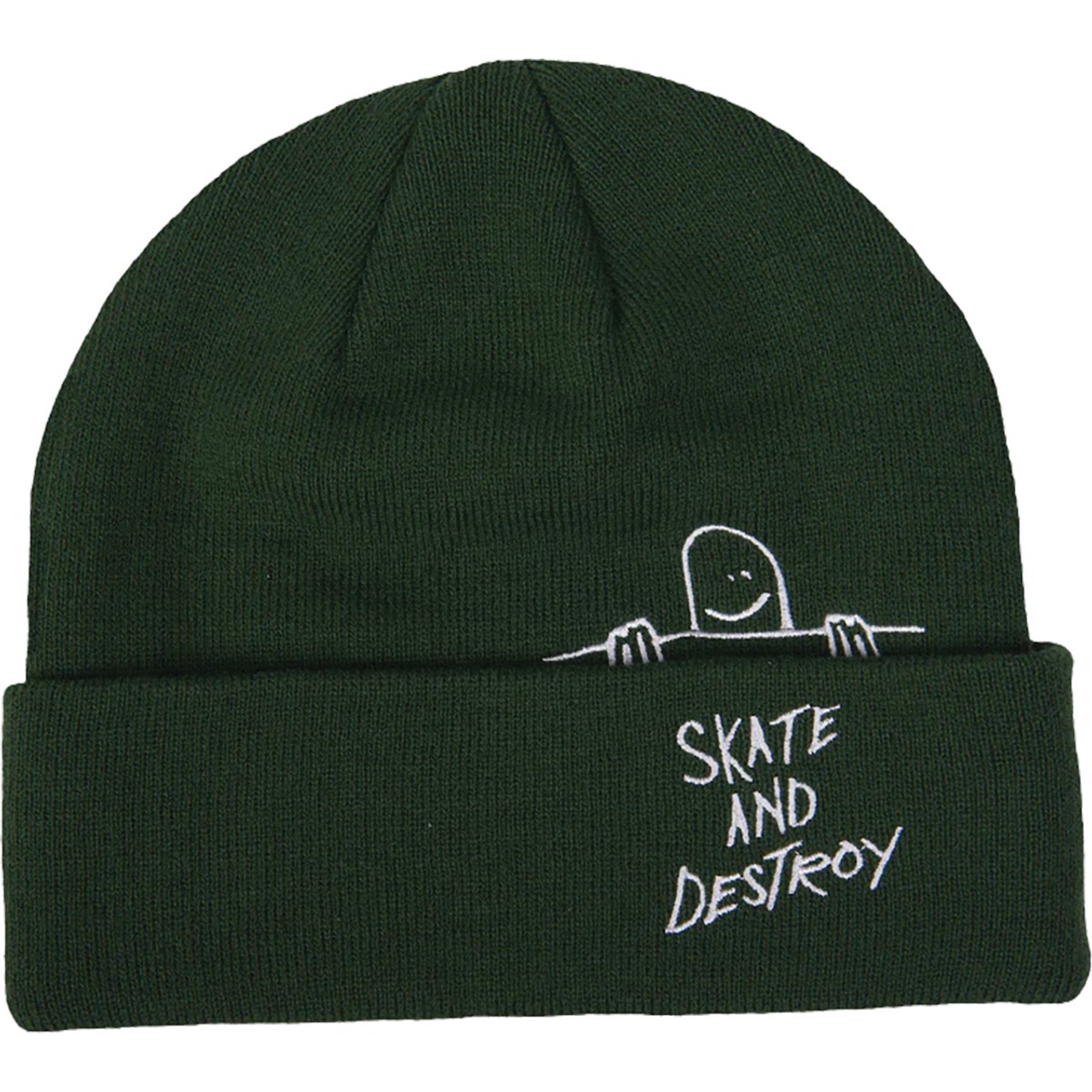 Thrasher Gonz Sad Fold Beanie Green One Size