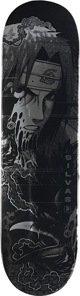 PRIMITIVE SILVAS CLONES SKATEBOARD DECK-8.25 BLACK