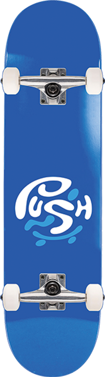 PUSH BLUEY SKATEBOARD COMPLETE 7.75 BLUE