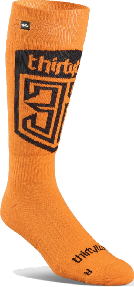 ThirytTwo Slush Socks Mens Orange L/XL