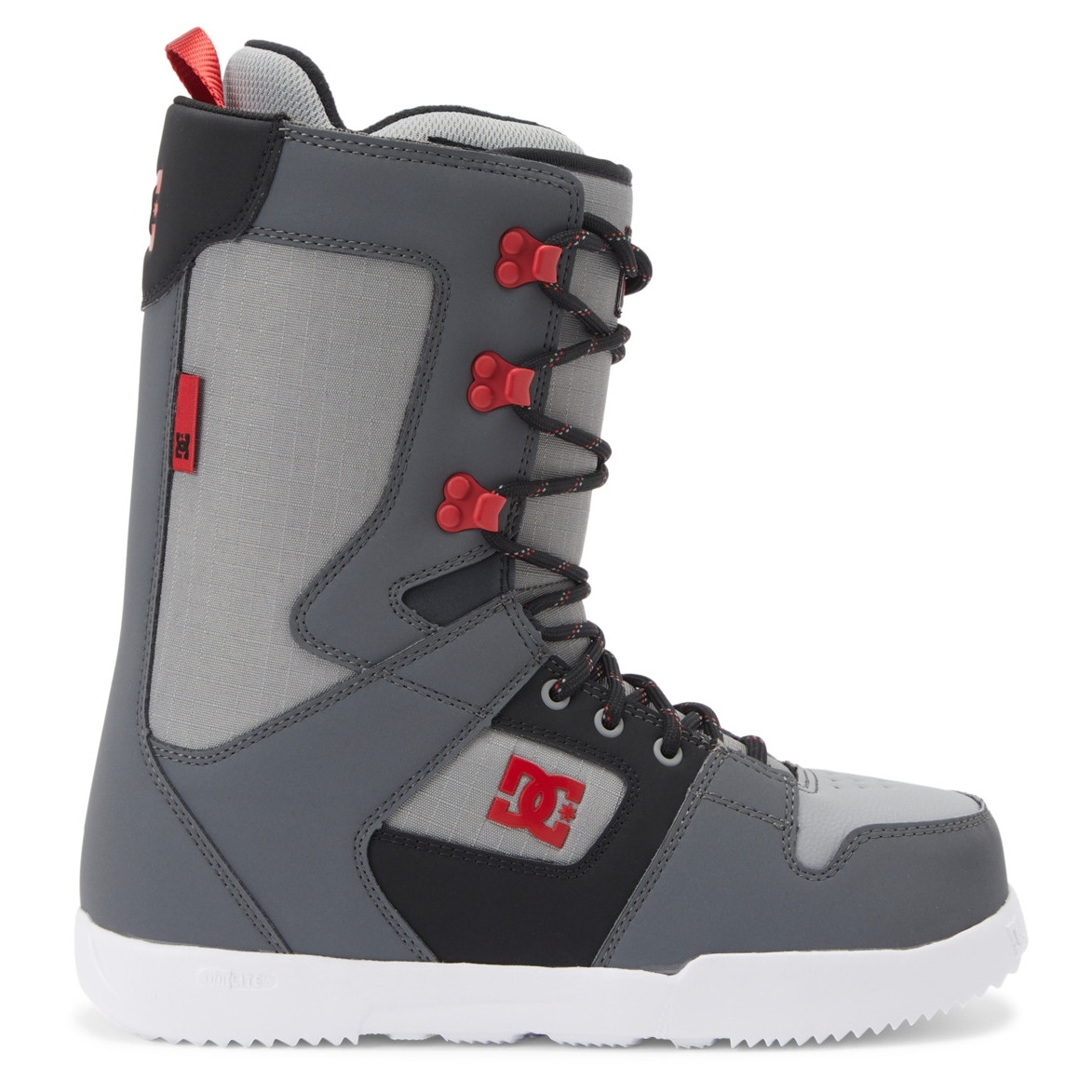 DC Phase Boots Snowboard Mens 2025 Grey Black Red