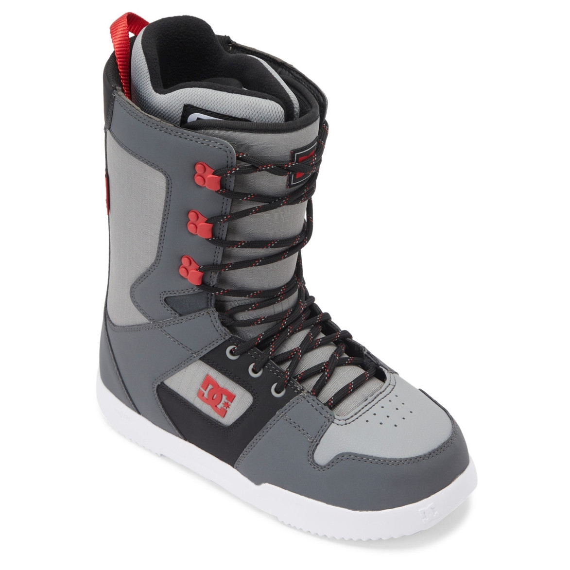 DC Phase Boots Snowboard Mens 2025 Grey Black Red