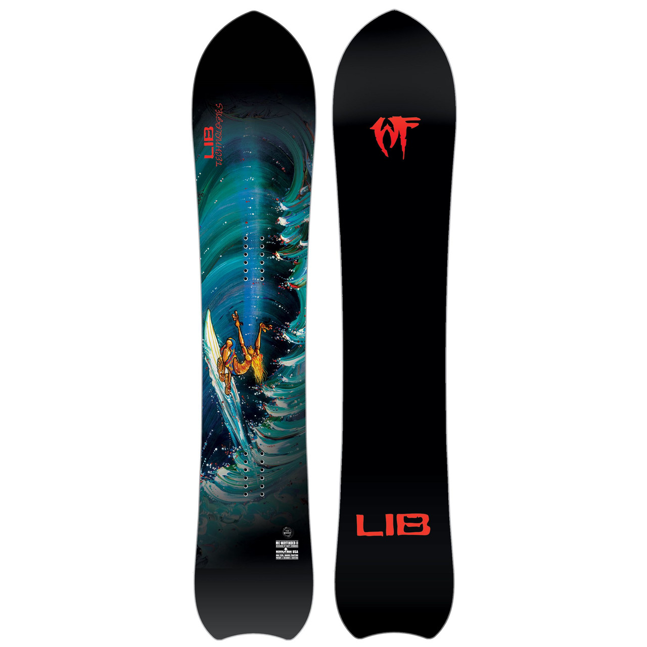 新品未使用　リブテック　LIBTECH MC WAYFINDER 155cm Lib Tech Mc Wayfinder Ii Snowboard 2025 Black 155 | Boardparadise.com