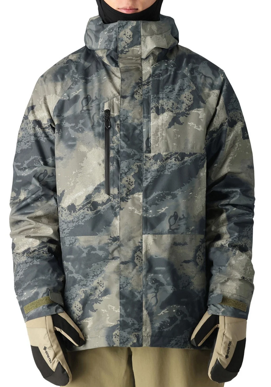 686 GoreTex Core Shell Jacket Mens Sage Hemisphere Camo