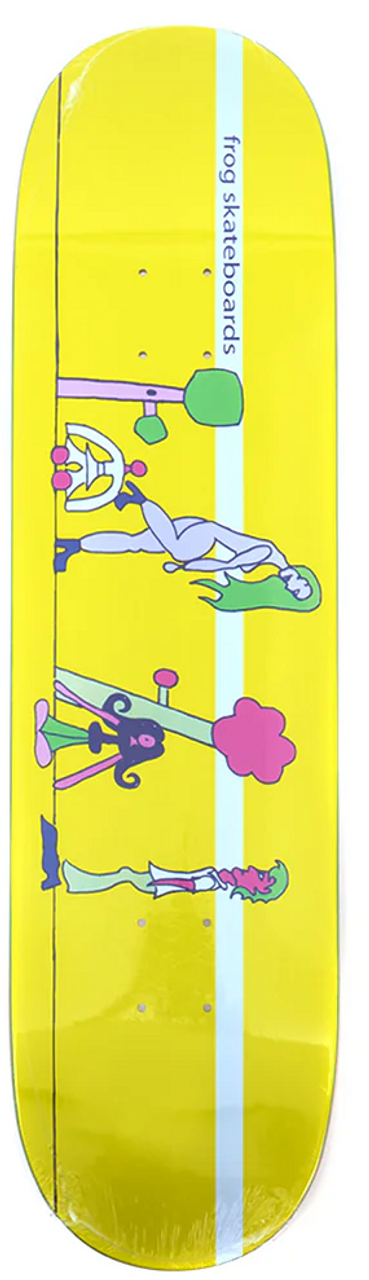 FROG Memories 1000 Skateboard Deck Yellow 8.25