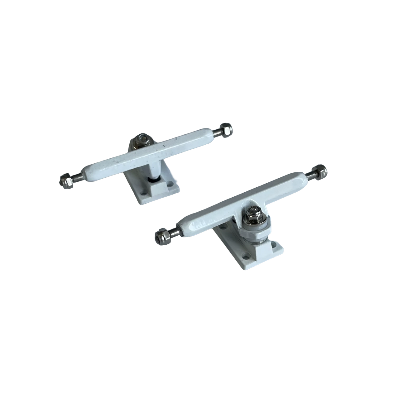 Social Pentagon Pro Fingerboard Trucks White 36mm Set