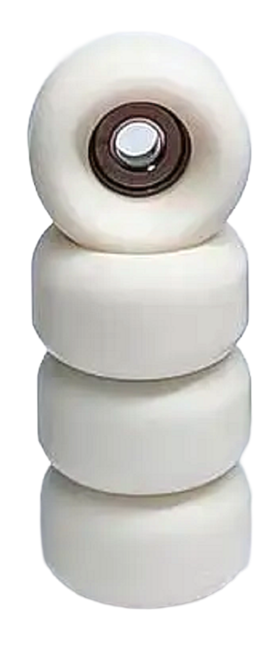 Social Radial Pro Fingerboard Wheels Beige 7mm 65d