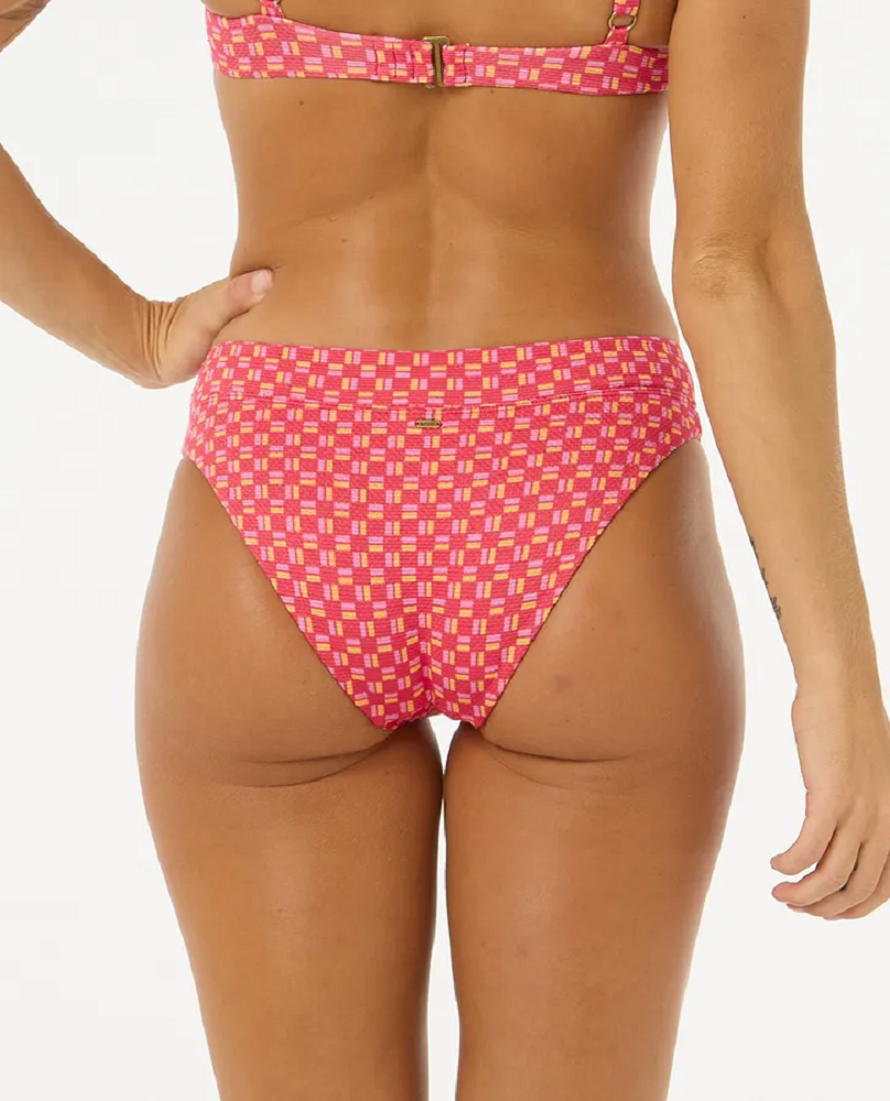 Rip Curl Shell Cove Swim Bottoms Womens Red