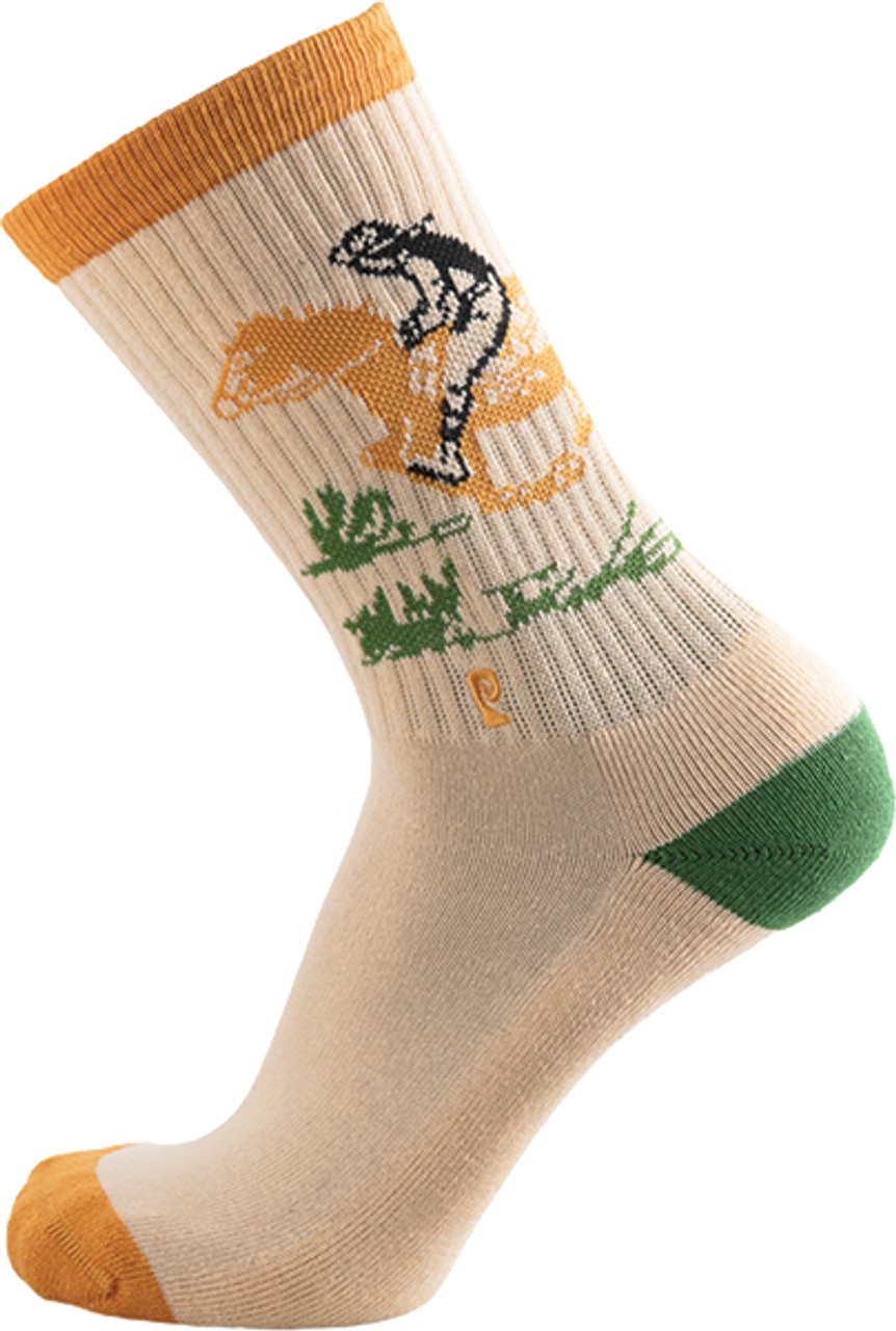 PSOCKADELIC OUT TO LUNCH CREW SOCK